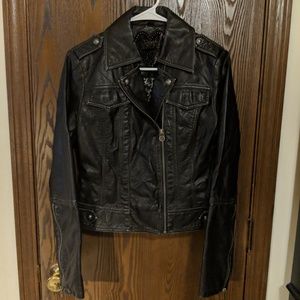 Guess Faux Leather Jacket